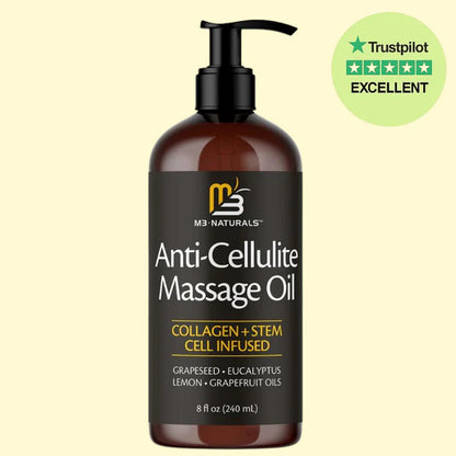 Anti-Cellulite Massage Oil Collagen + Stem Cell Infused